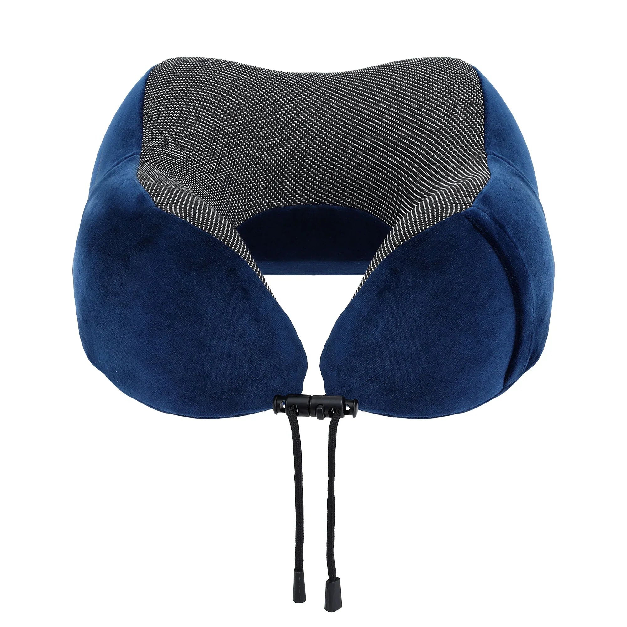 Travel Pillow for Airplanes Memory Foam Neck Pillows for Traveling, Soft & Washable Cover with Storage Bag, Portable Plane Accessories for Airplanes Offices Cars, Blue - Image 3