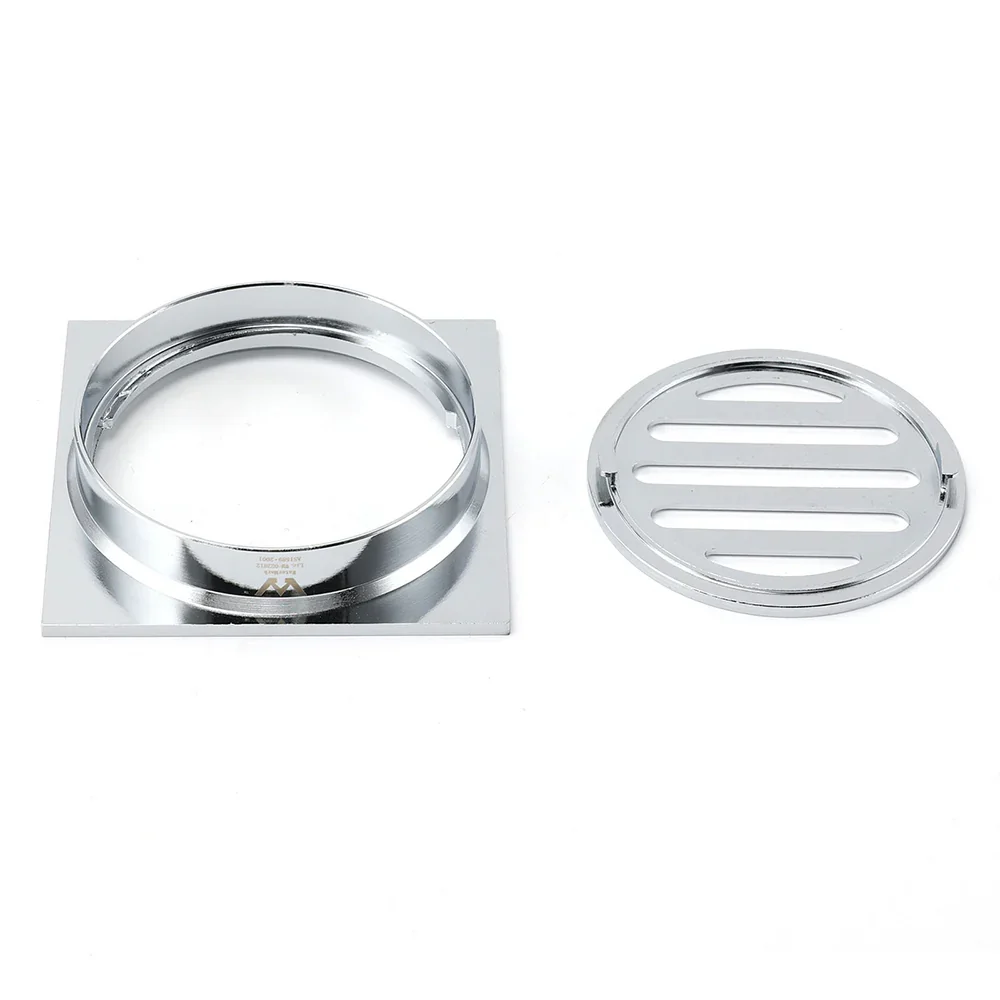 Watermark Stainless Steel 85x85mm Small Square Shower Grate Floor Drain 72mm Outlet - Image 4