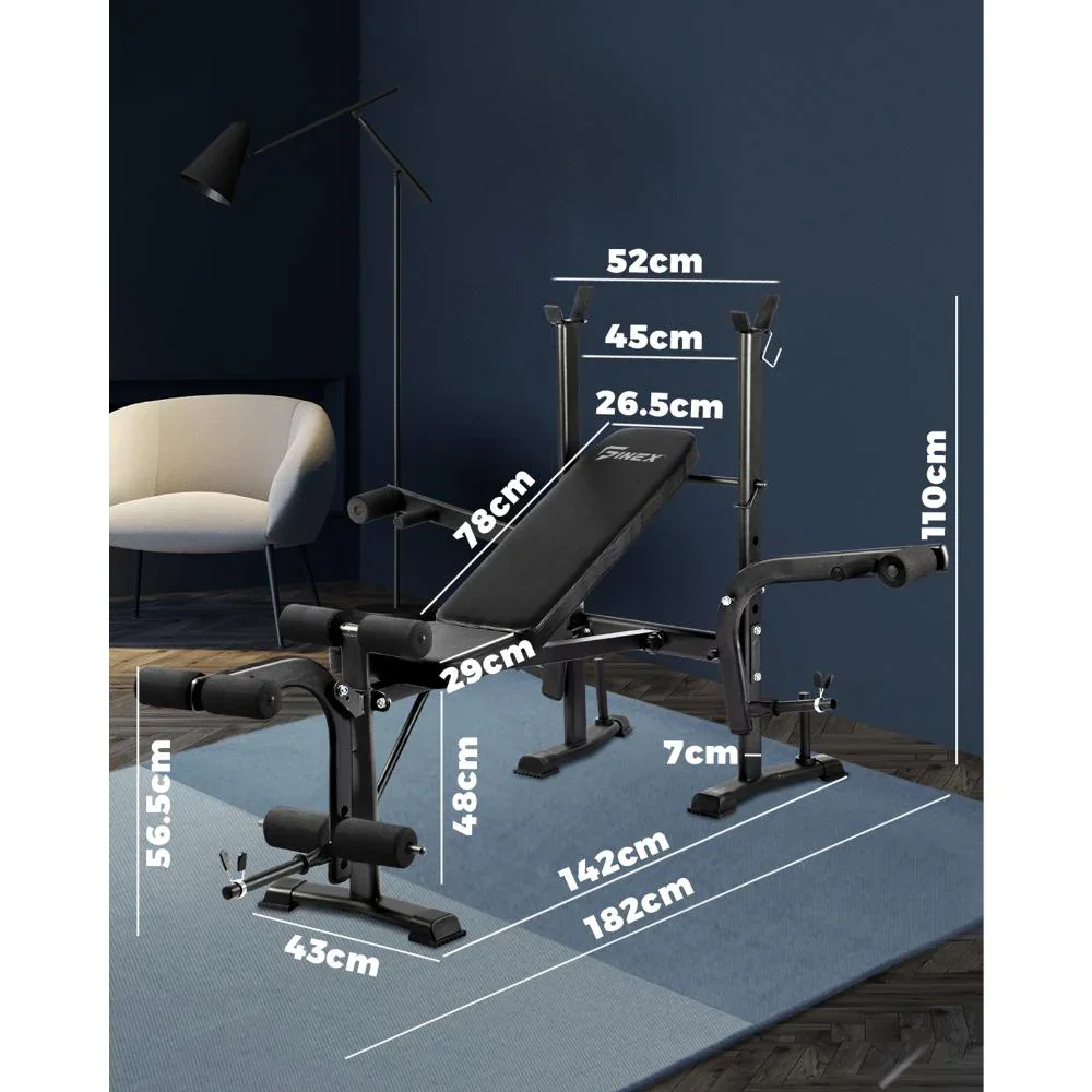 Press Weight Bench 8in1 Multi-Station Fitness - Image 6