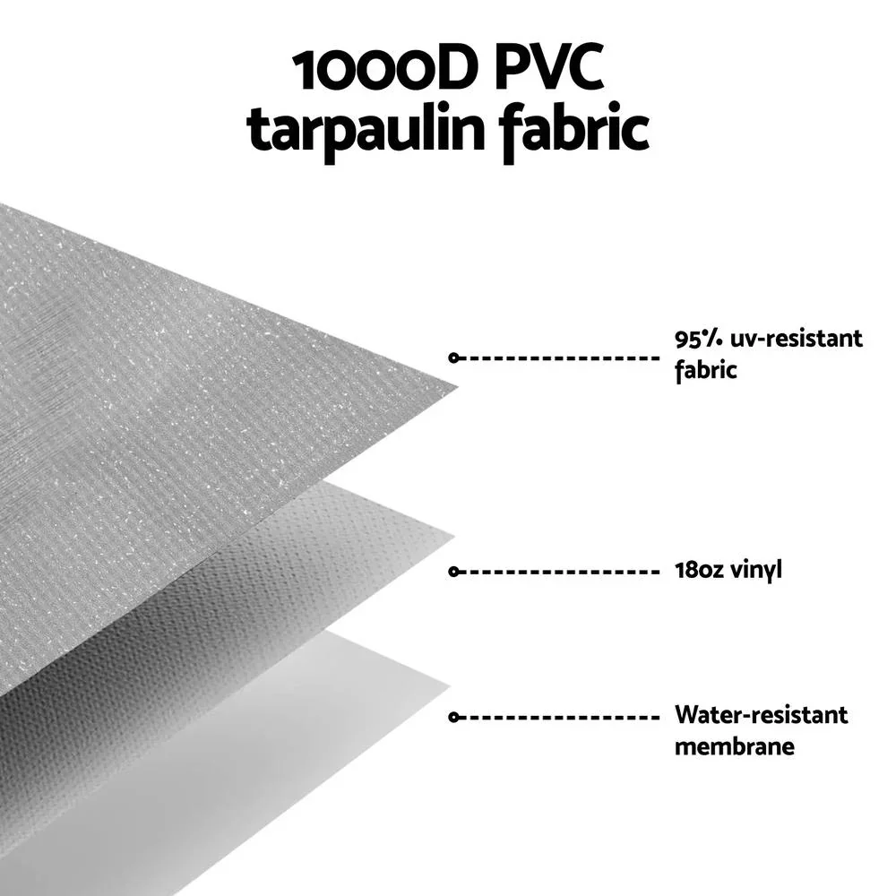 12ft Caravan Awning RV Replacement Fabric 3.40M x 2.42M - Image 5