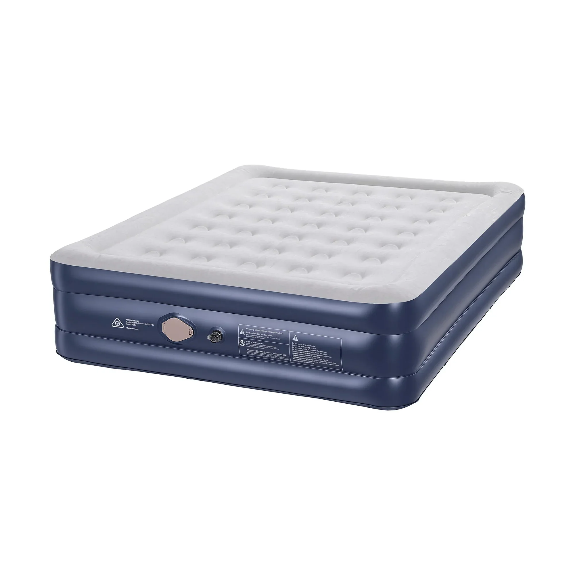Air Mattress Queen Inflatable Bed 46cm Air bed Cube