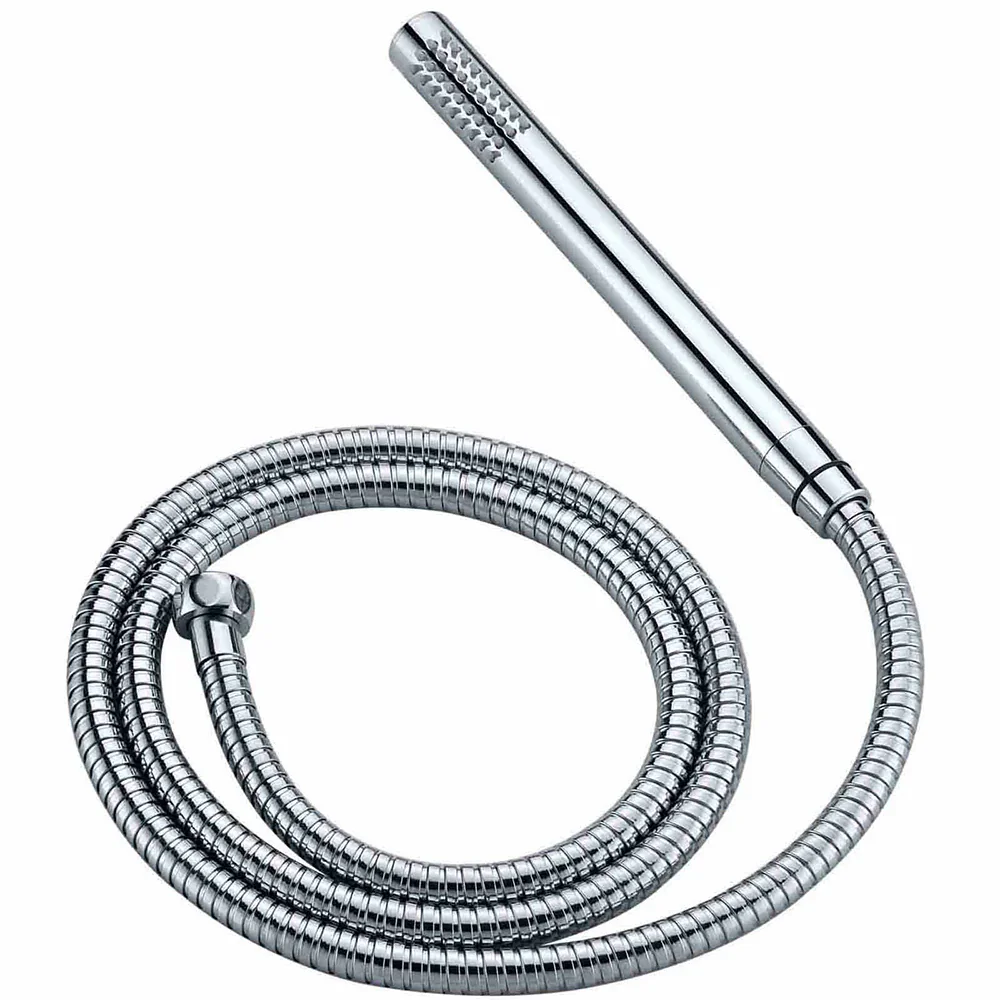WELS 12" Rainfall + Brass Handheld Twin Shower Heads Rail Diverter Arm Round Taps Set - Image 7