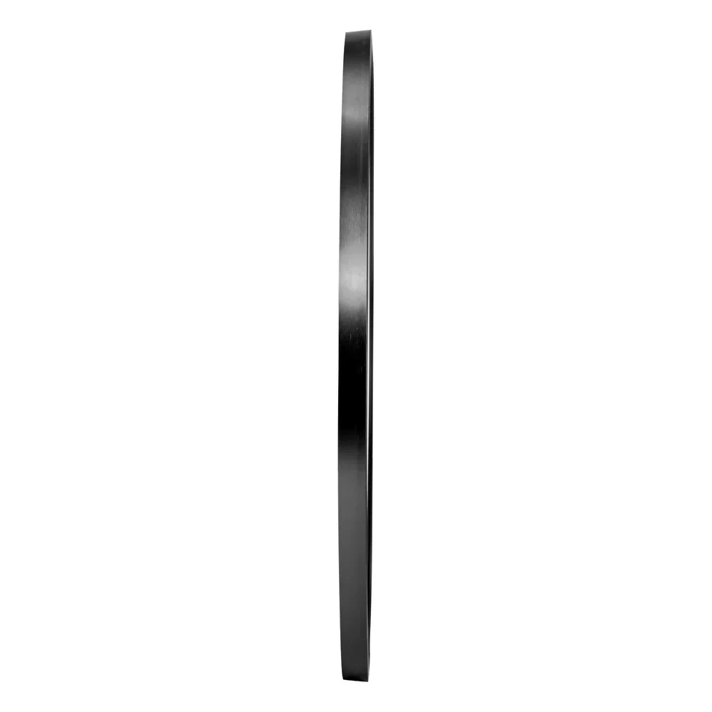 Wall Mirror Round Black 80cm - Image 5
