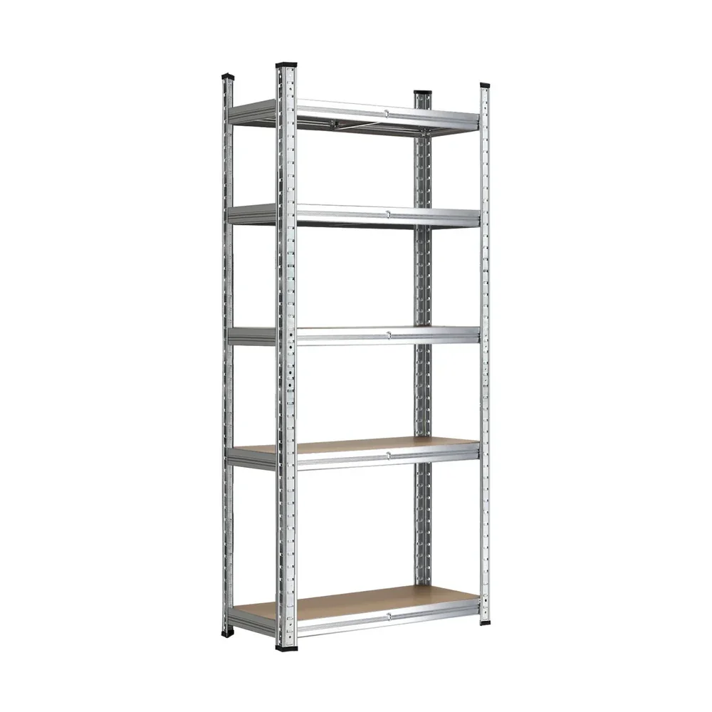 Warehouse Storage Rack Steel Frame 1.5m Silver - Image 3