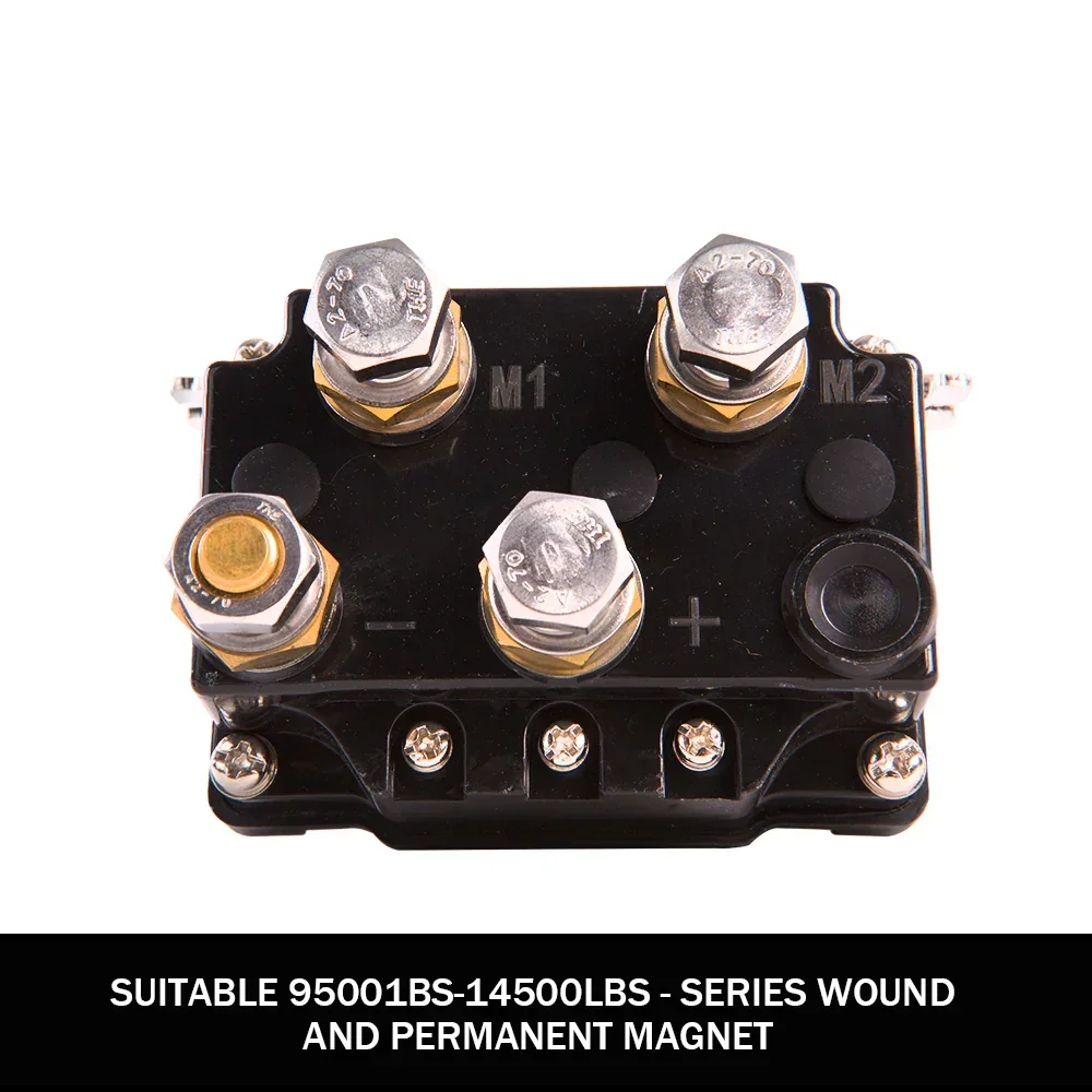 Winch Solenoid Relay 12V 500A Winch Controller Twin Wireless Remote4WD4x4 - Image 3